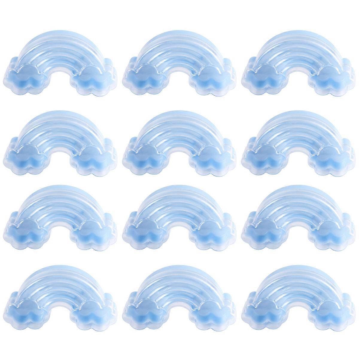 Candy Storage Container for Storage Use 1Set of 12 Clouds Shaped Blue Candy Boxes