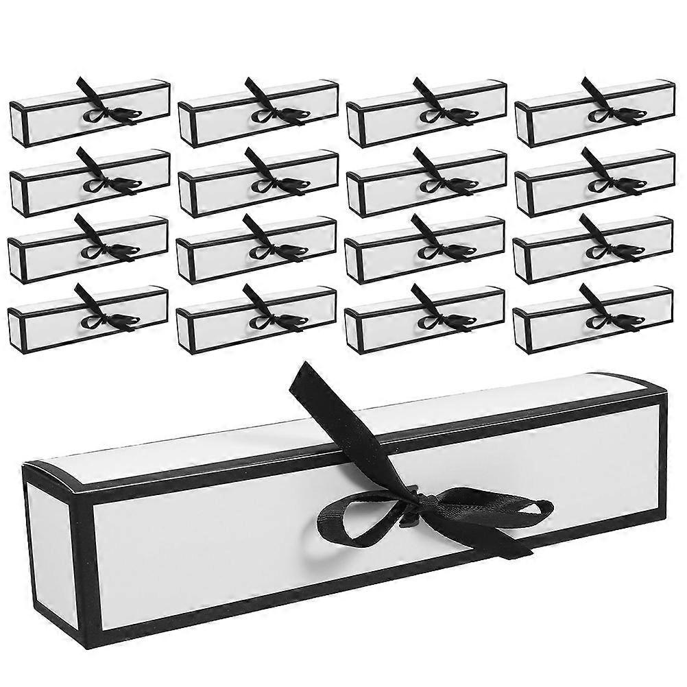 Souvenir Box Long Foldable Paper Chocolate Boxes for 20Pcs