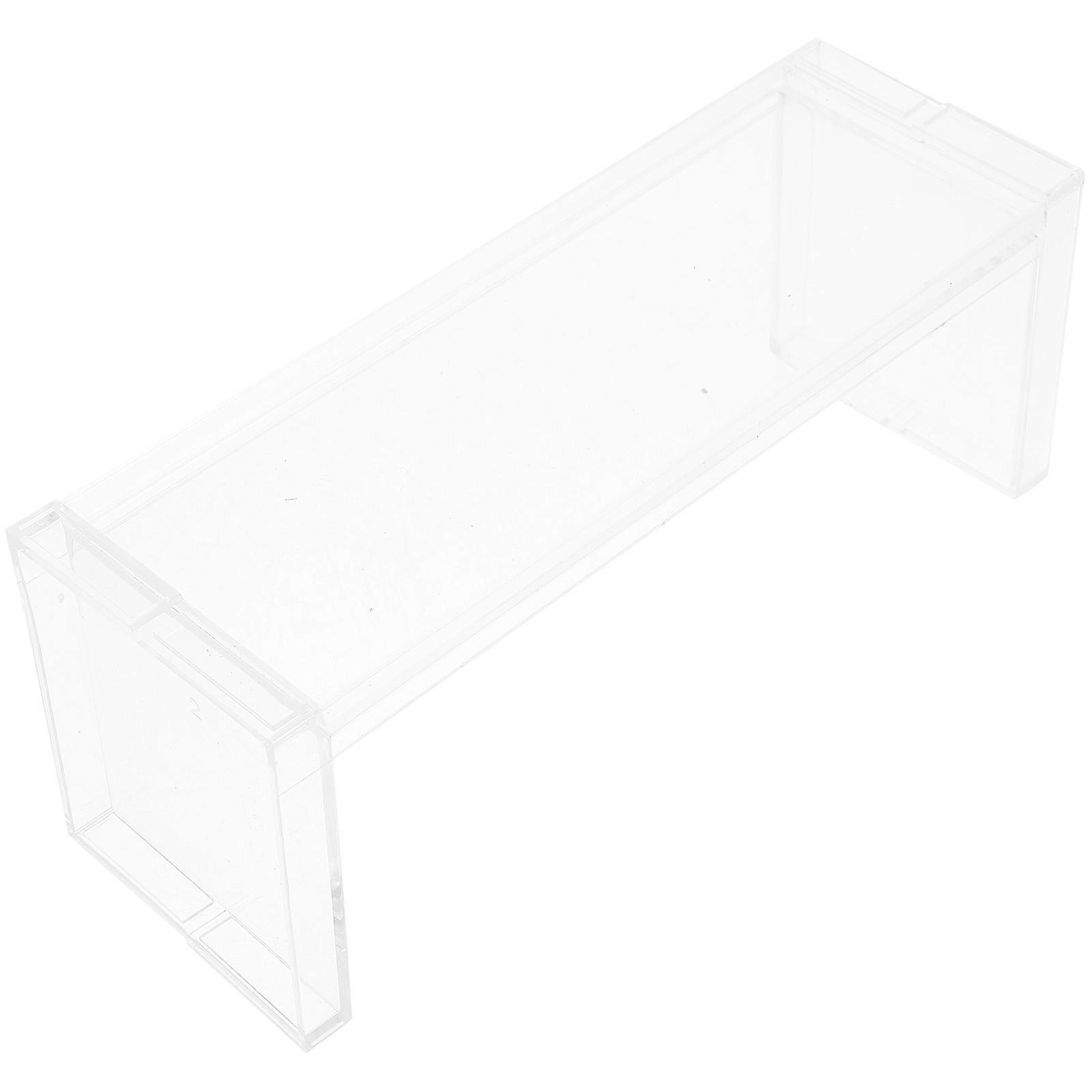 Toys Collections Display Stands for Desktop Storage Rack 3Sets Transparent