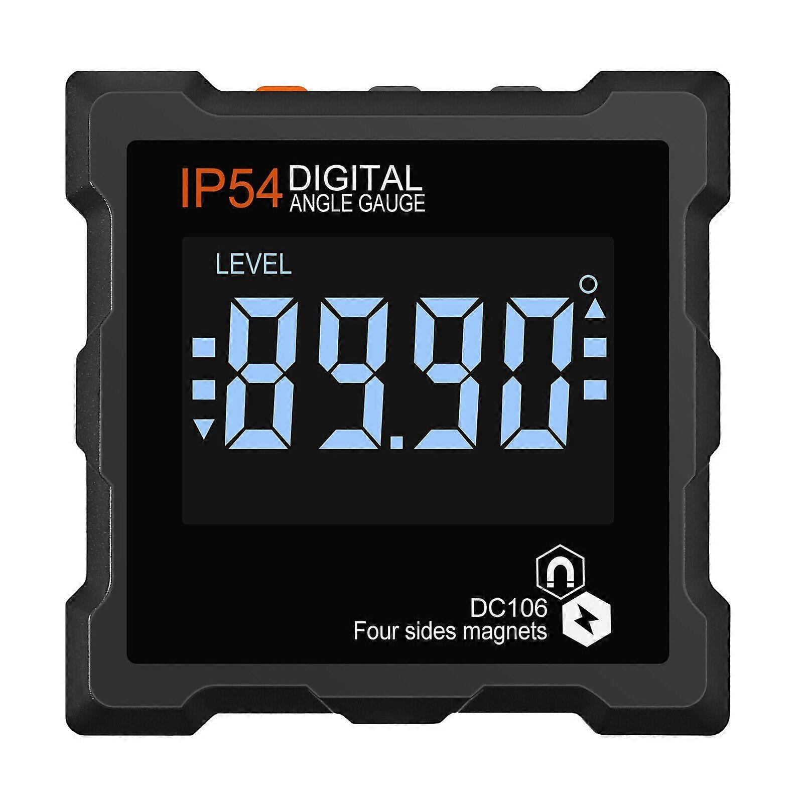 Magnetic Digital Protractor Gauge Level Box Angle Finder Inclinometer Meter LCD