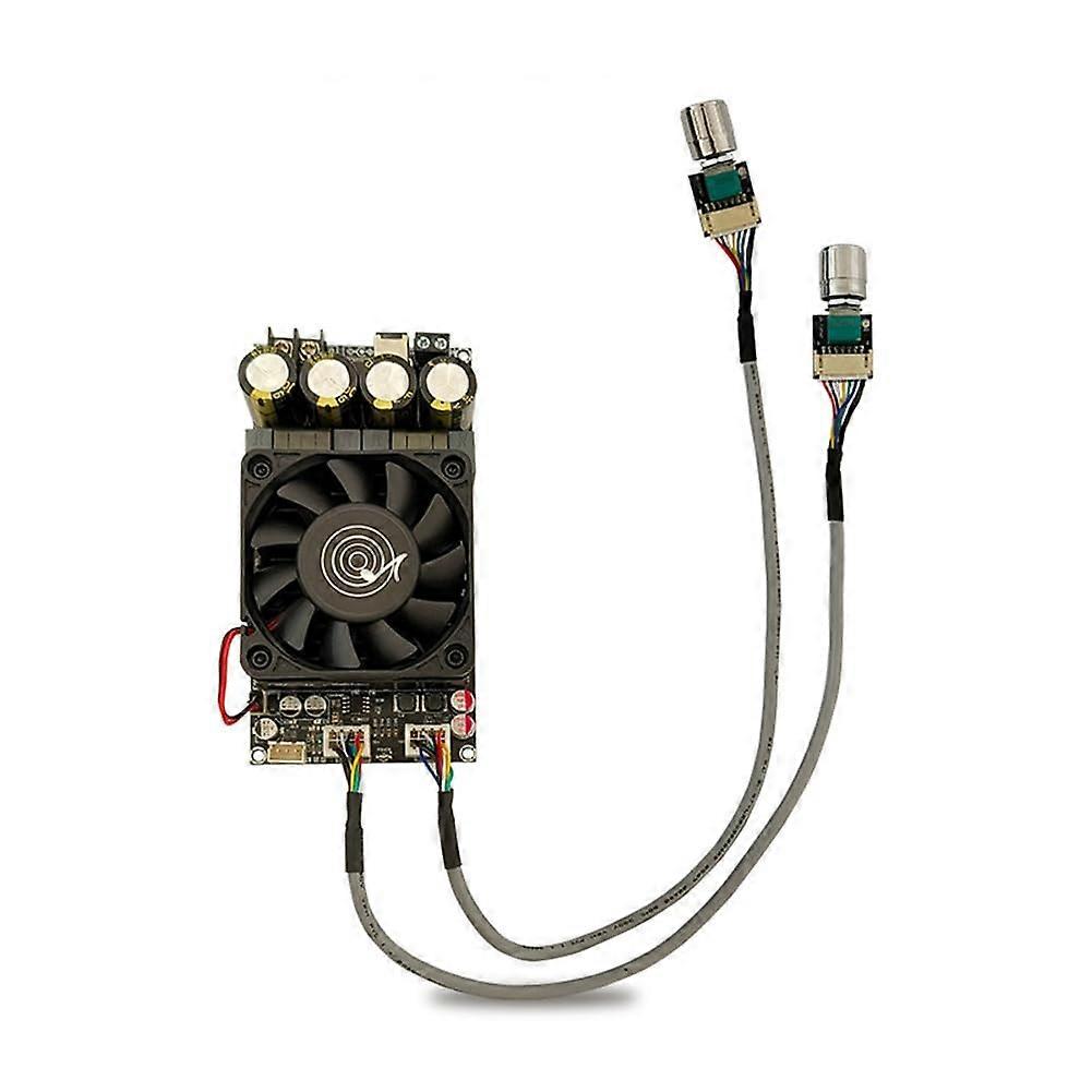 Bluetooth Power Amplifier Board 2.1 Channel 600W Subwoofer TPA3225 Digital Audio Amp with Shielded Wire