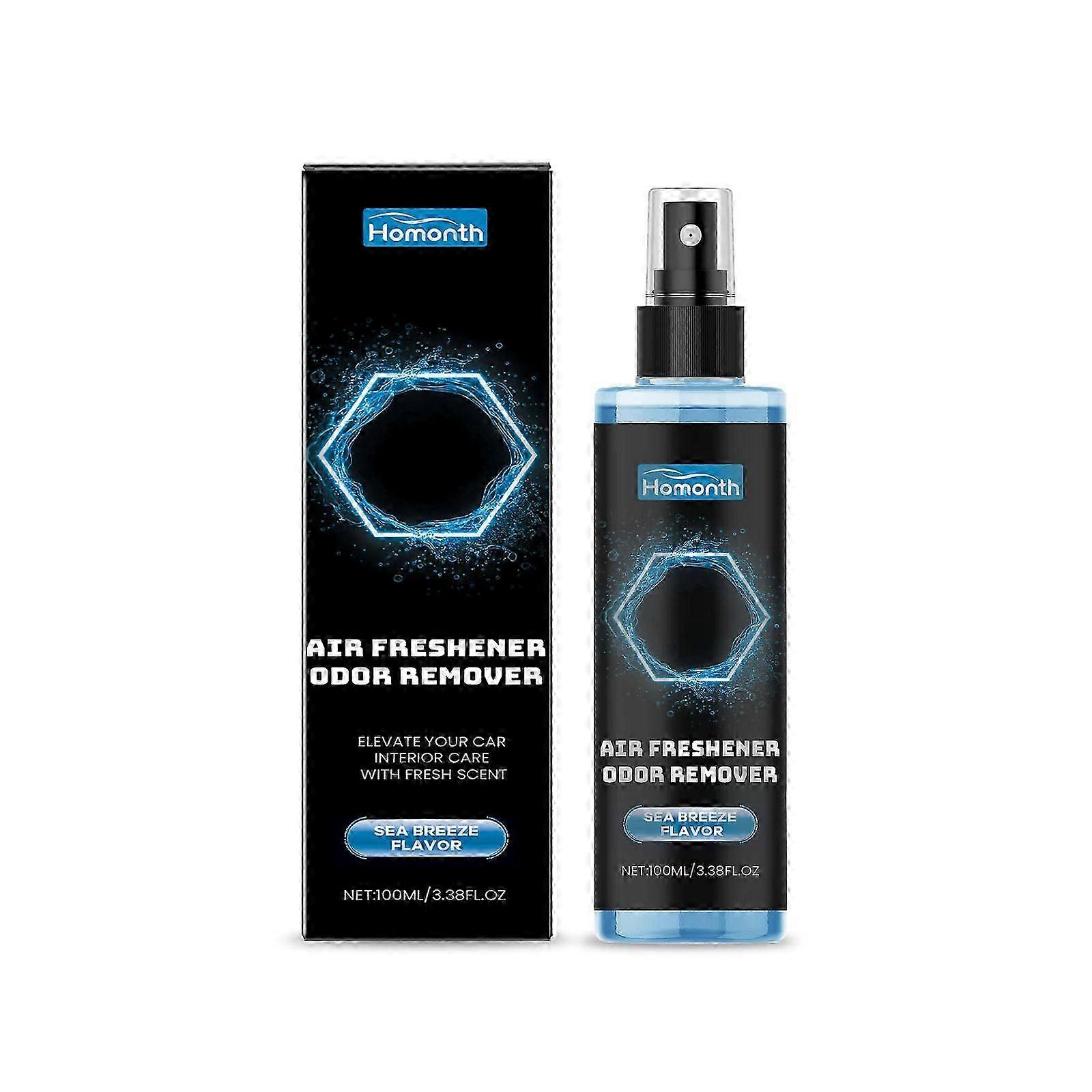 Sea Flavor Car & Home Air Freshener - 100ml Deodorizer Spray with Long-Lasting Freshness, Powerful Odor Elimination, Easy Application, and Refreshing