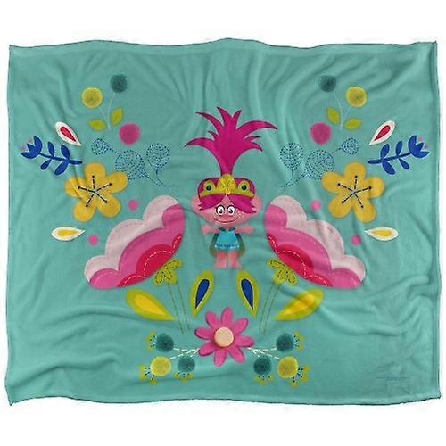 Trolls Crafty Silky Soft Touch Blanket