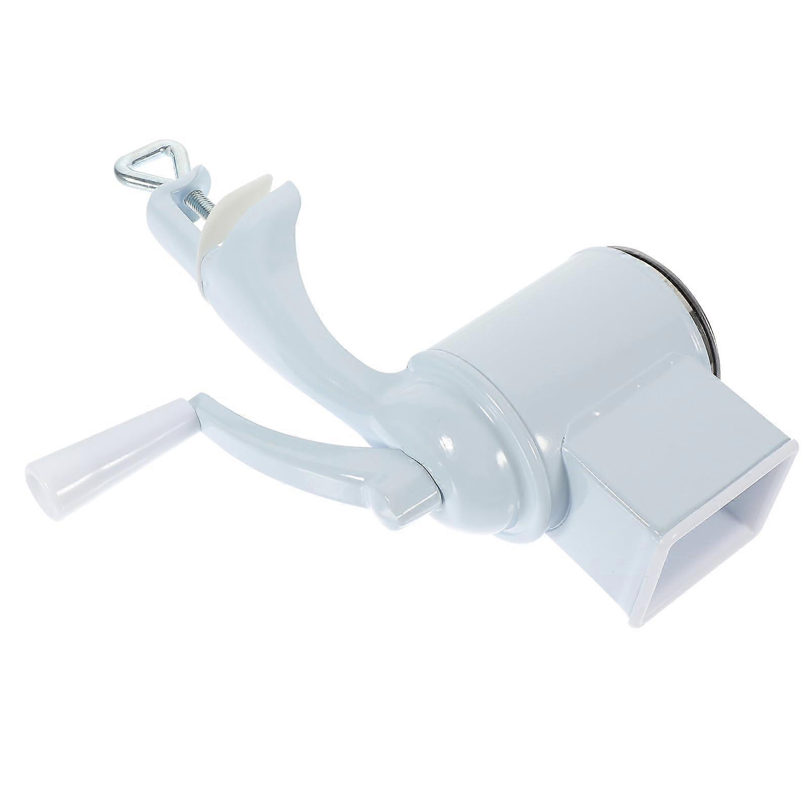 Manual Cheese Grater and Nut Grinder with Stable Countertop Design for Easy Kitchen Food Prep