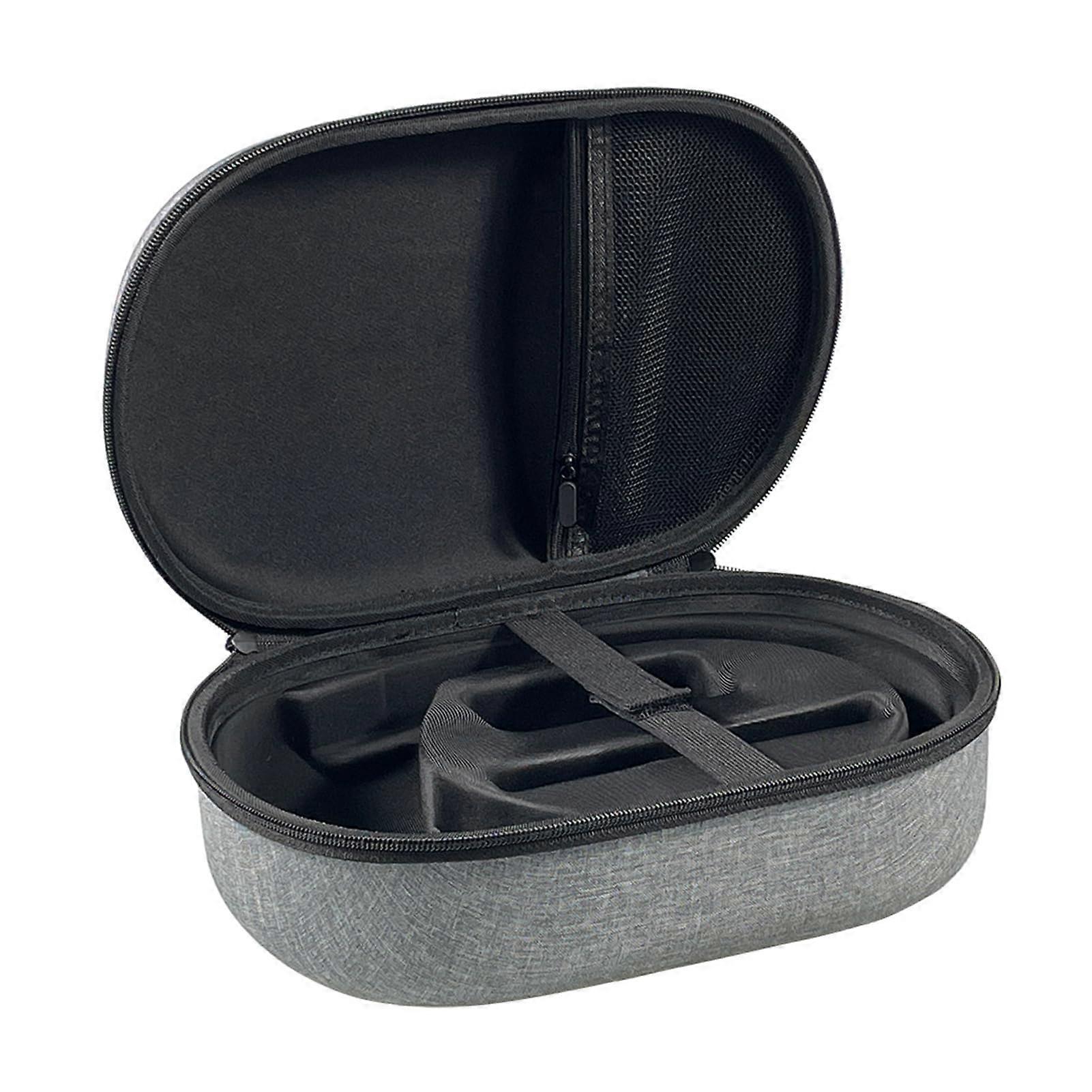 VR Headset Protective Carrying Case for Apple Vision Pro, Waterproof Shockproof Travel Bag Grey