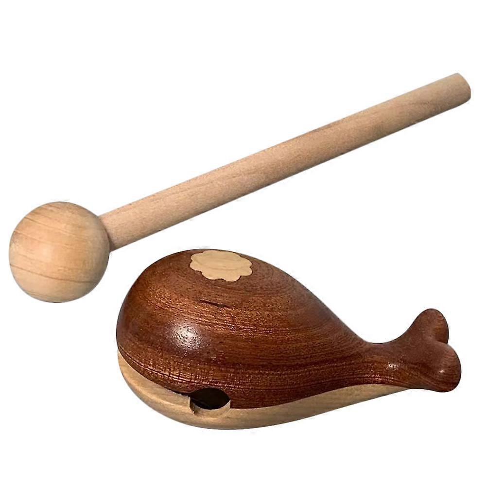 Small Percussion Instruments Wooden Percussion Block for Playing with Mallet