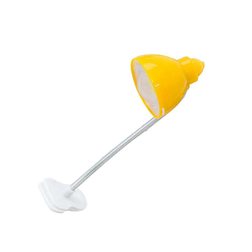 Reading Light Clip 3W Yellow Clip Desk Light for Eye Caring Use