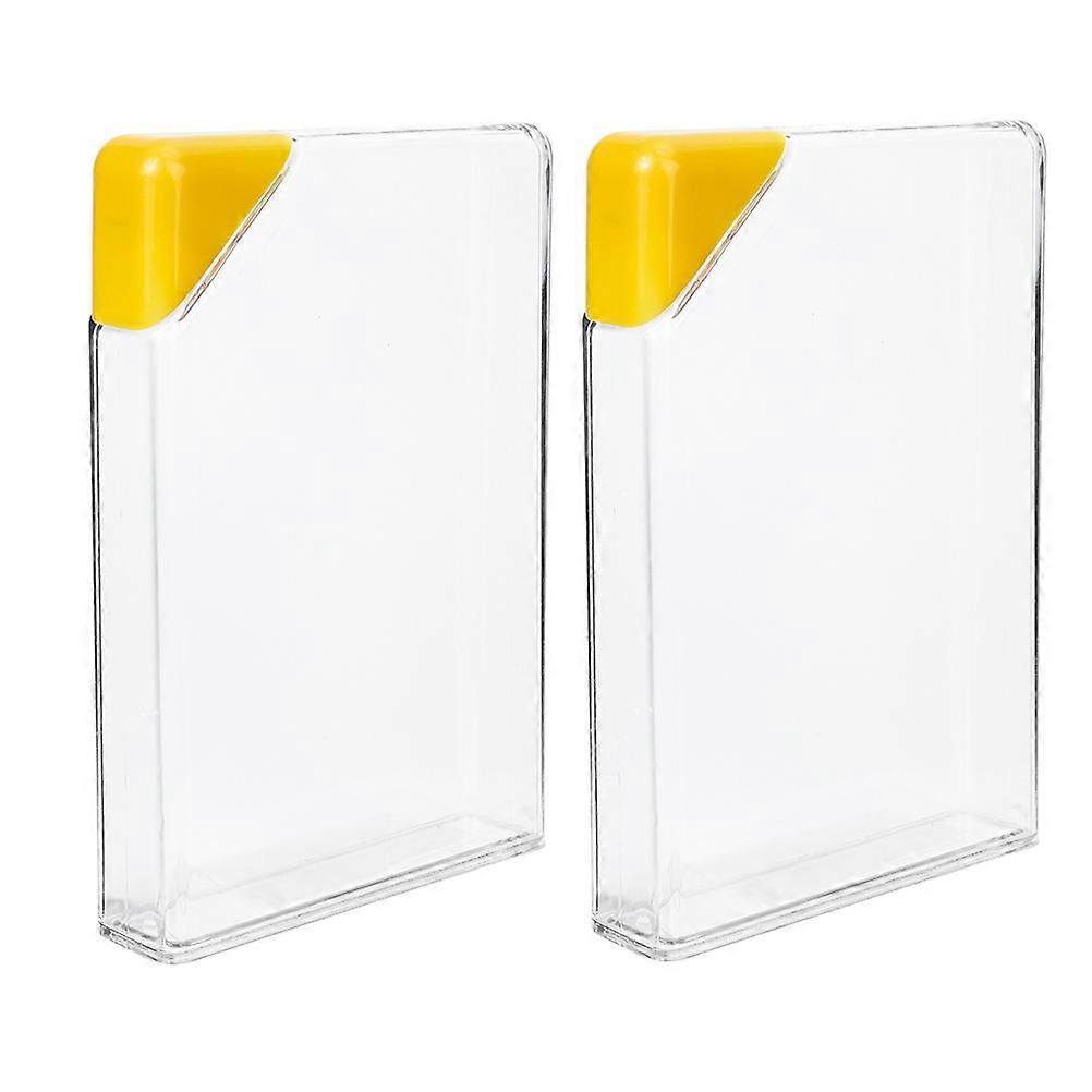 Flat Plastic Water Bottle for Travel Purpose 2Pcs Portable Slim Flask