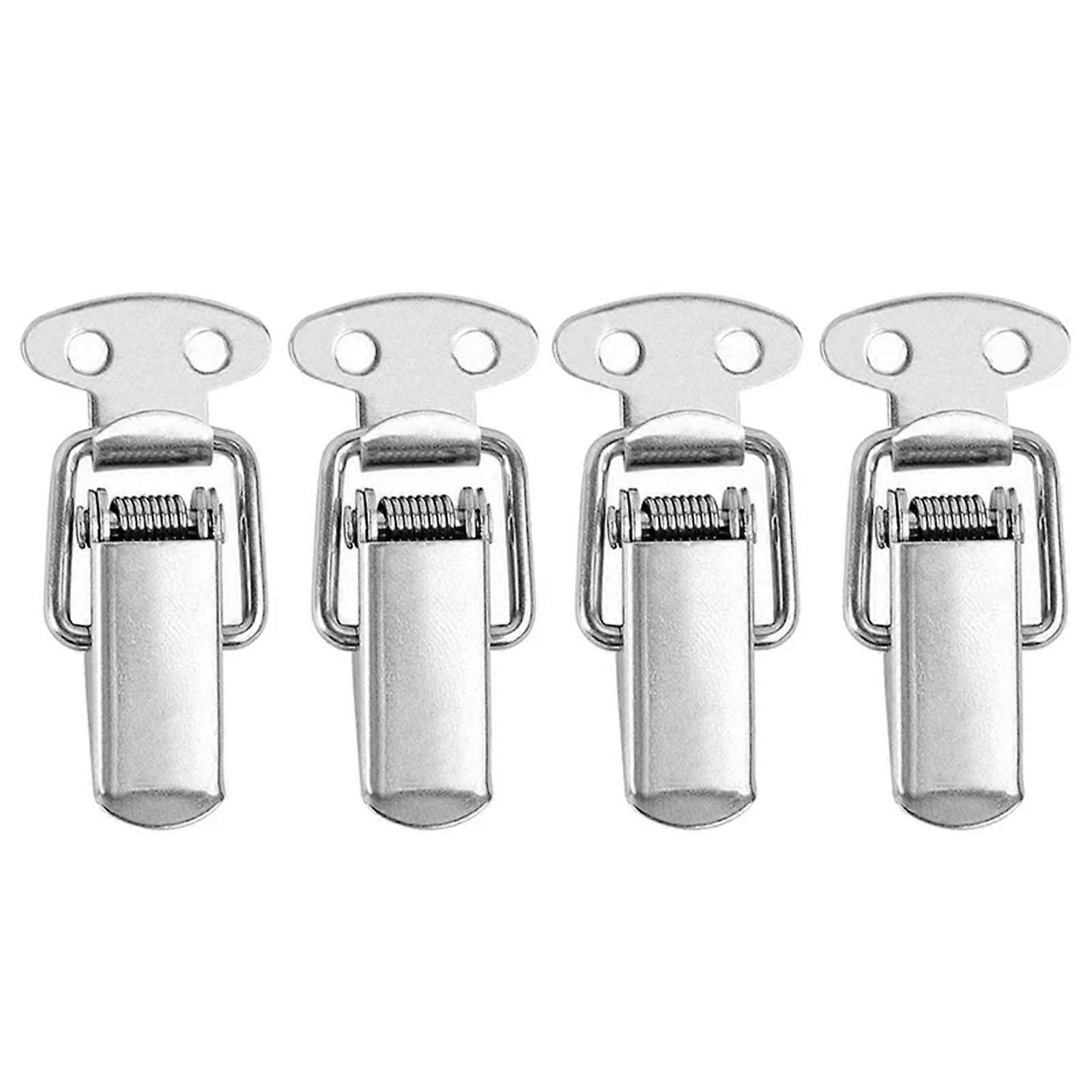 4pcs Stainless Steel Toggle Latch Lock for Vintage Mini Chest Box Toolbox Secure Clasp Clamp