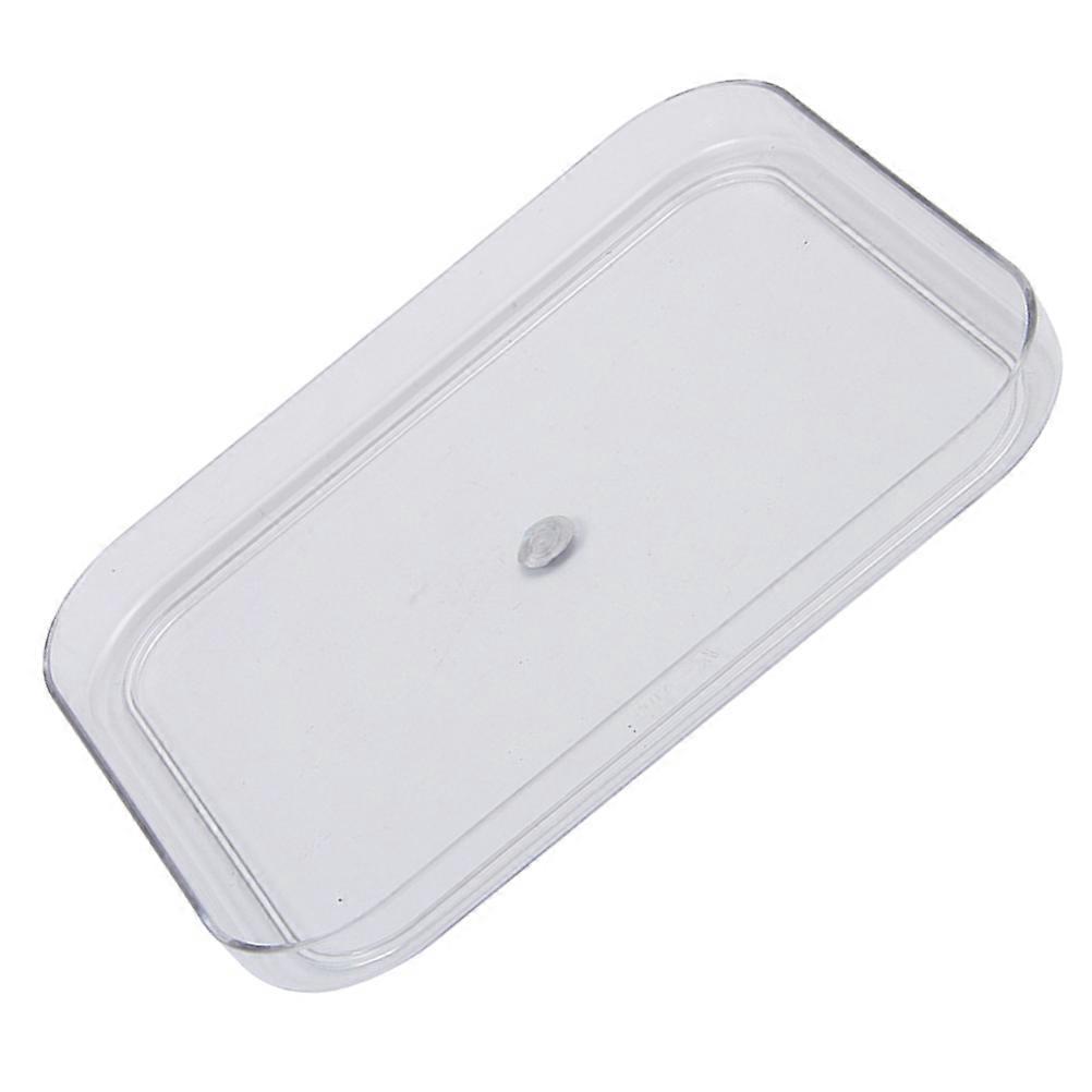 Snack Tray Transparent for Storage 1Pcs Square Acrylic Fruit Bowl