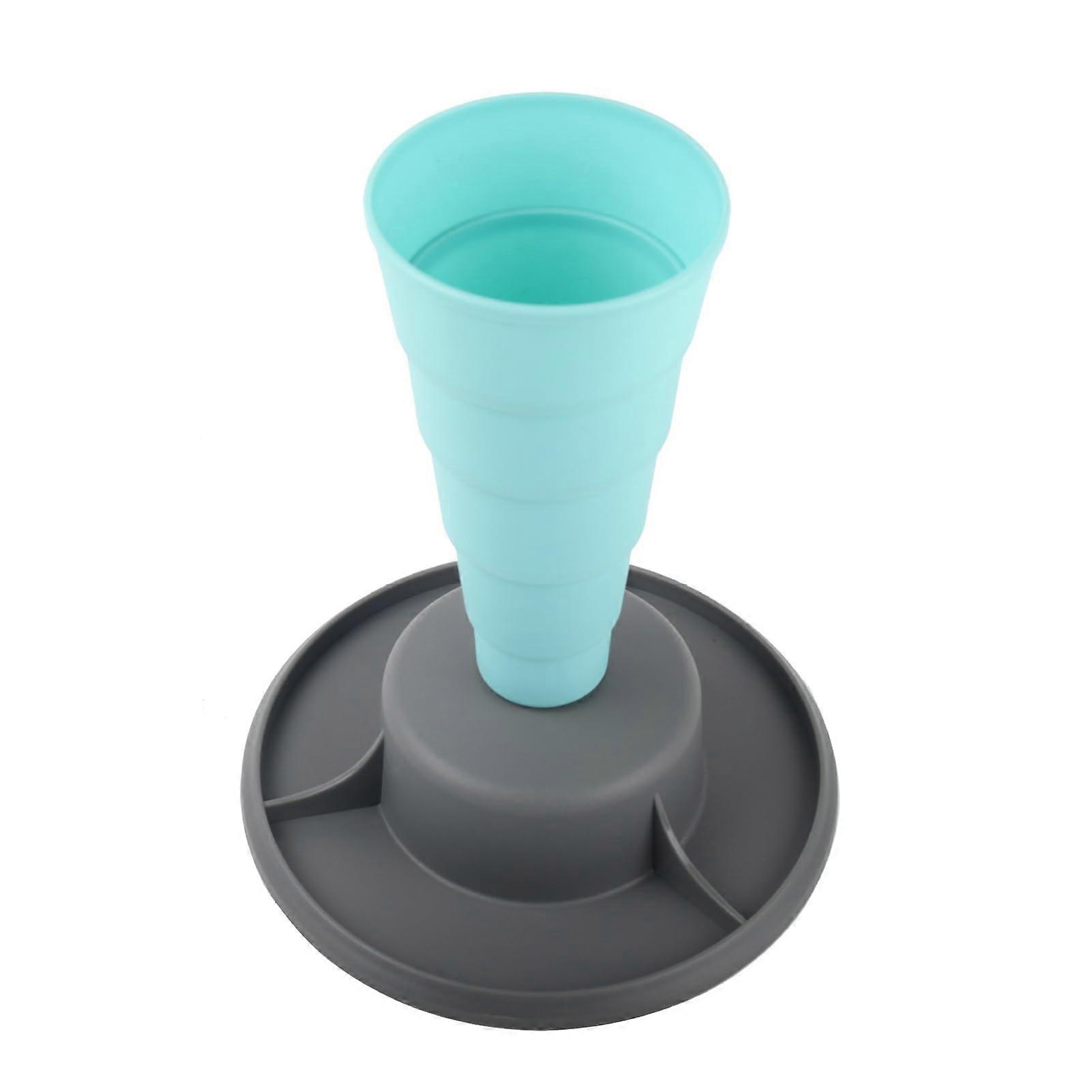 Foldable Piping Bag Holder Stand for Cake Decorating, Space Saving and Easy Clean Baking Tool