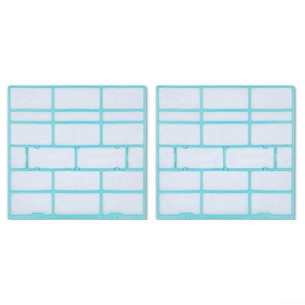 Air Conditioner Filter 2Pack, Plastic Mesh AC Dustproof Screen for Indoor Unit, 30x29cm for Hualing