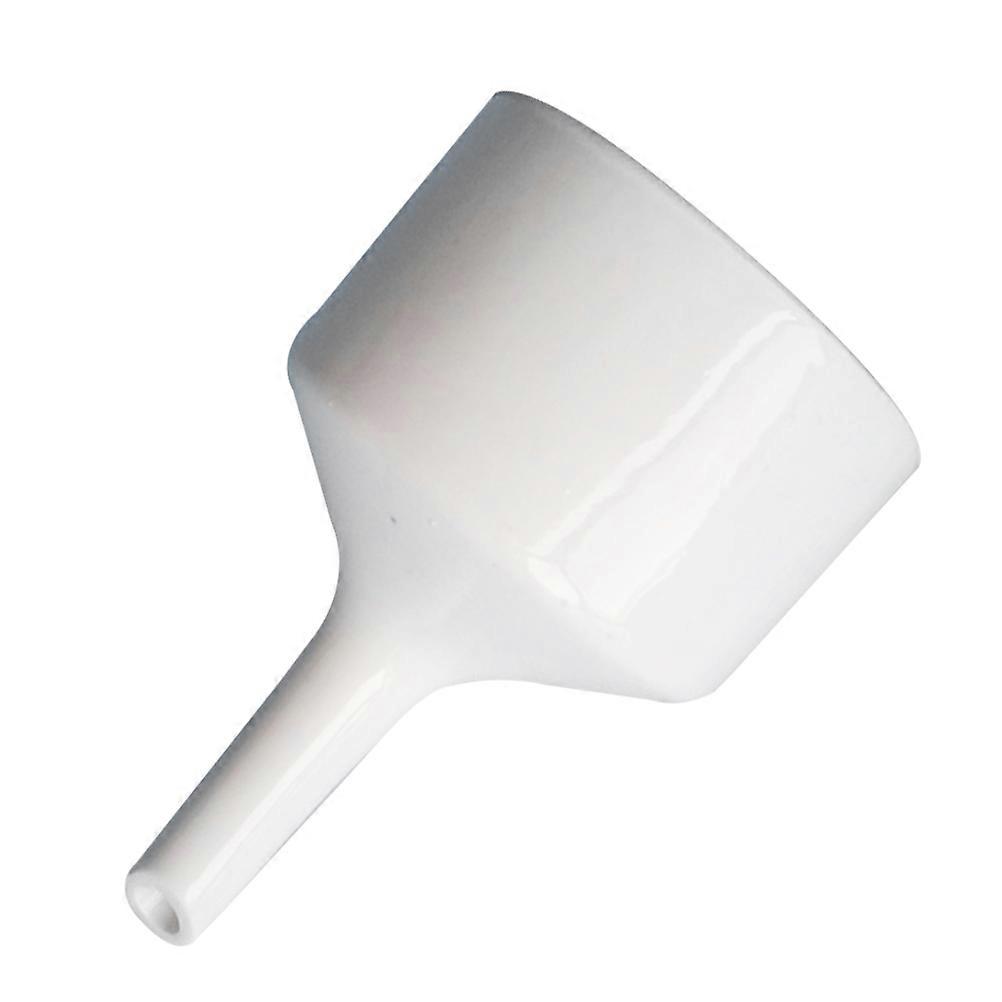 Liquid Funnel Buchner Funnel for Transferring Powder 2Pcs White