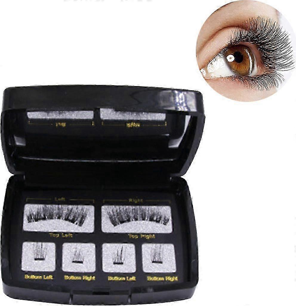 Magnetic Eyelashes with 3D Reusable Eyelash Magnets