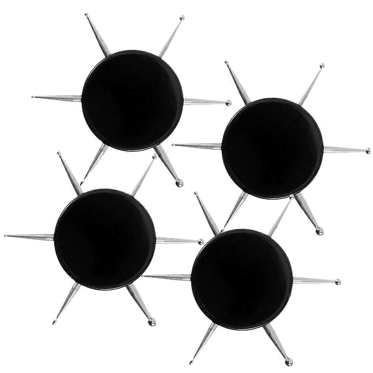 4pcs Circular Nail Dotting Tools Set with Precise Tip for Manicure and DIY Nail Art