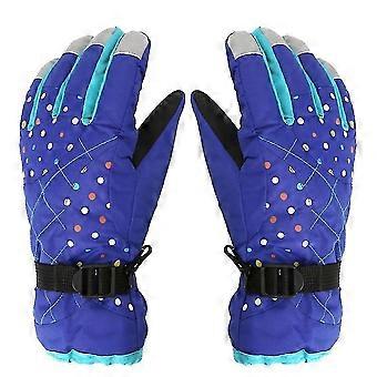 New Ladies Plus Fleece Thick Winter Warm Gloves Outdoor Sports