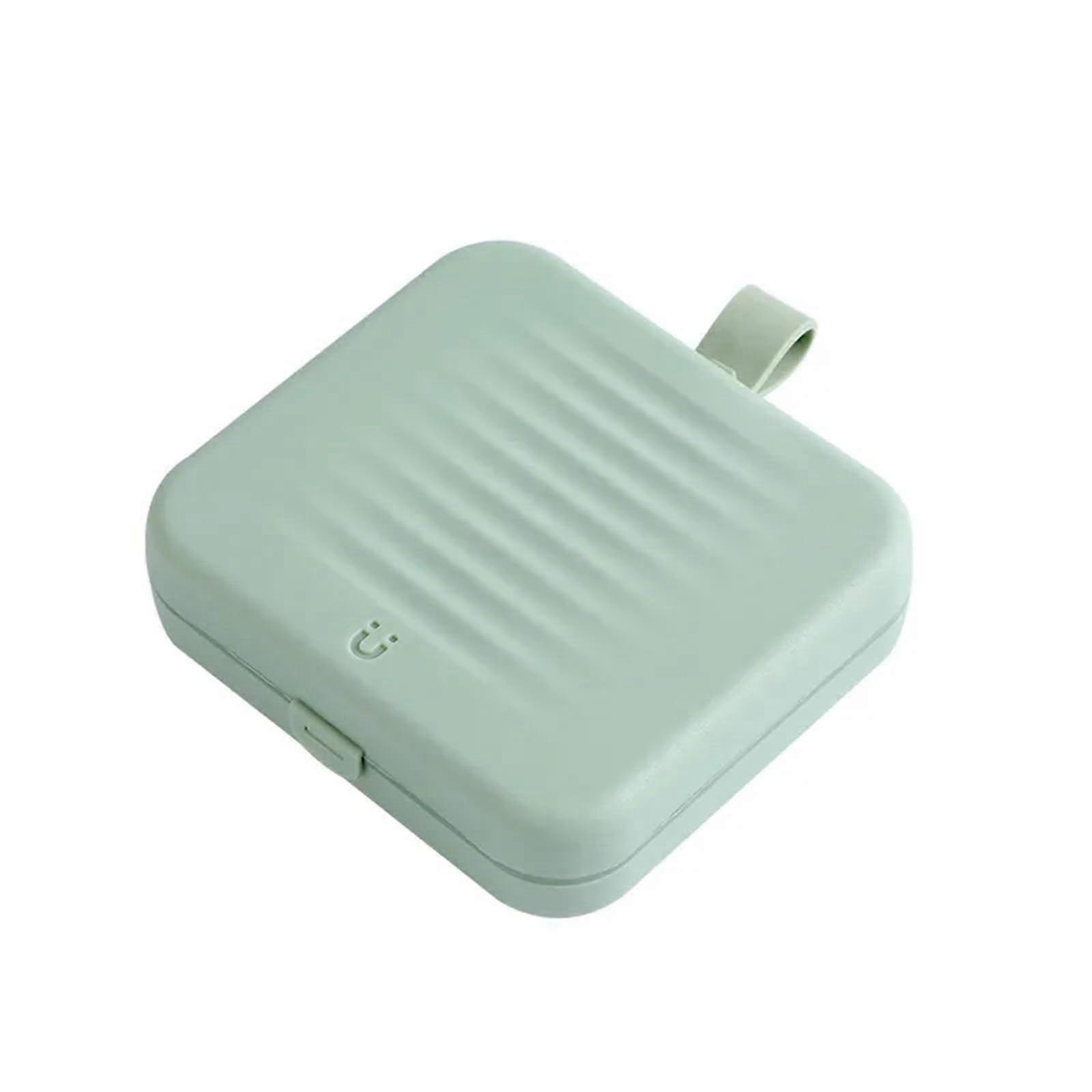 Sewing Kit with Magnetic Sewing Box, Ample Storage Compartments for Adults Craft Use, Green