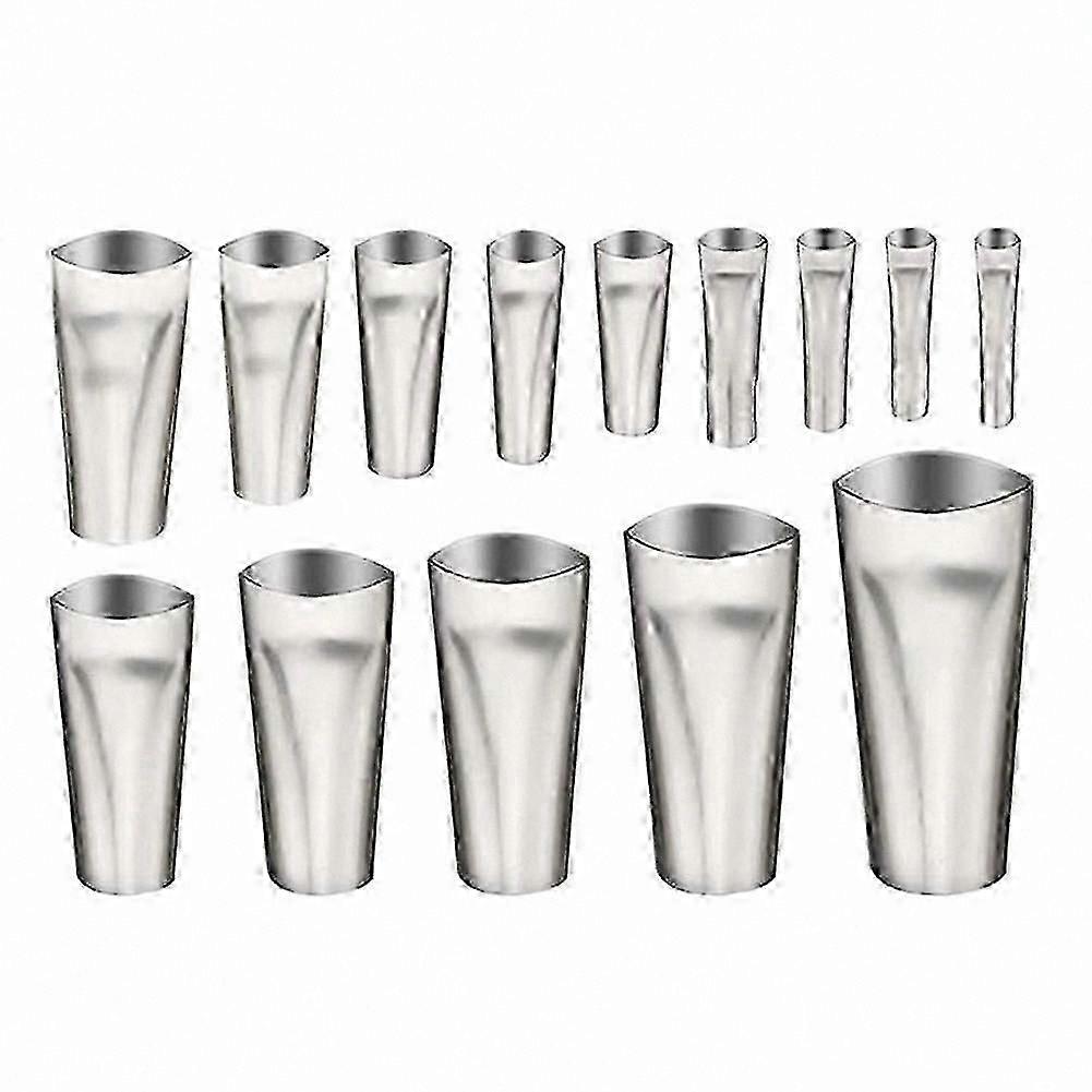 Universal Reusable Sealing Nozzle Organizer Tool Set for Kitchen and Bathroom Rubber Accessory Kit