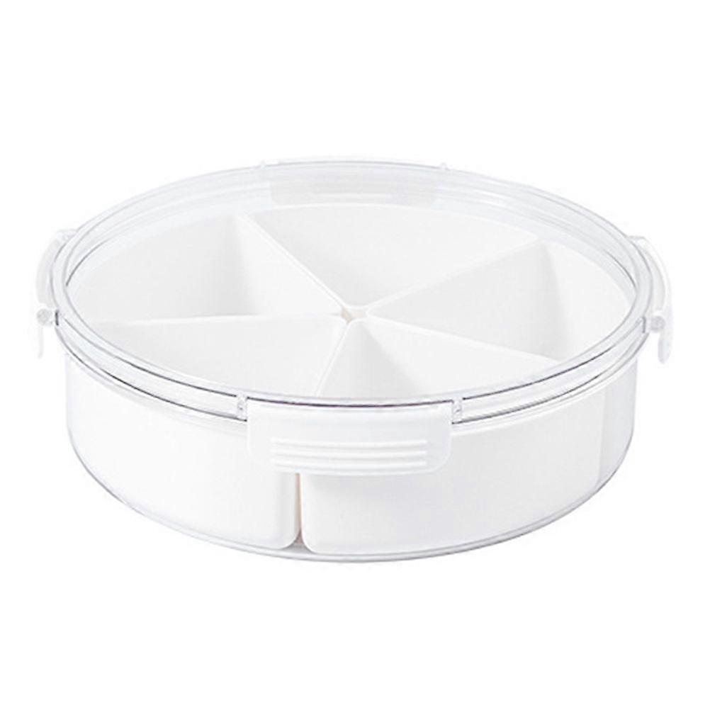 Compartment Dried Fruit Dish with Lid Dried Fruit Storage Container Holder