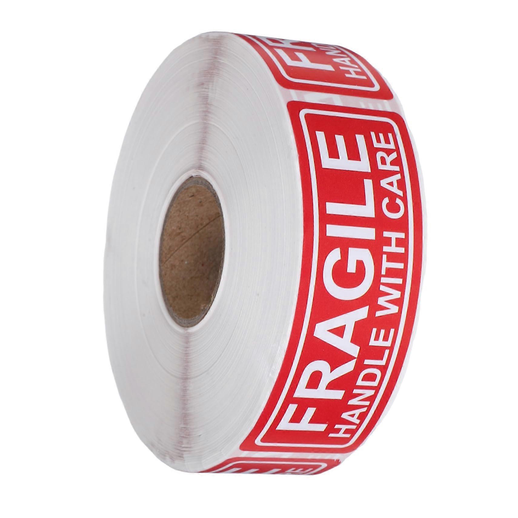 Fragile Stickers Roll with Strong Adhesive for  and Packing Boxes, Visibility Labels