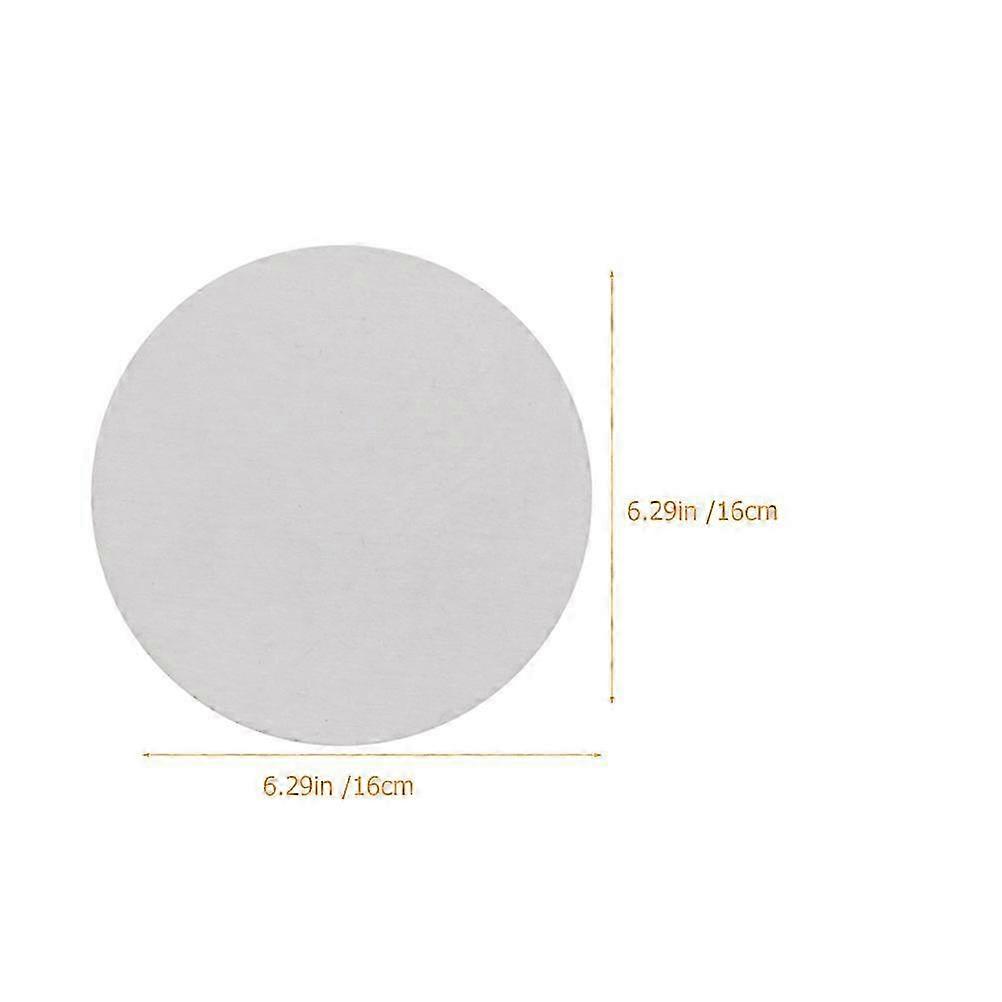Silver Round Cake Boards for Cake Presentation 24Pcs Cardboard Bases
