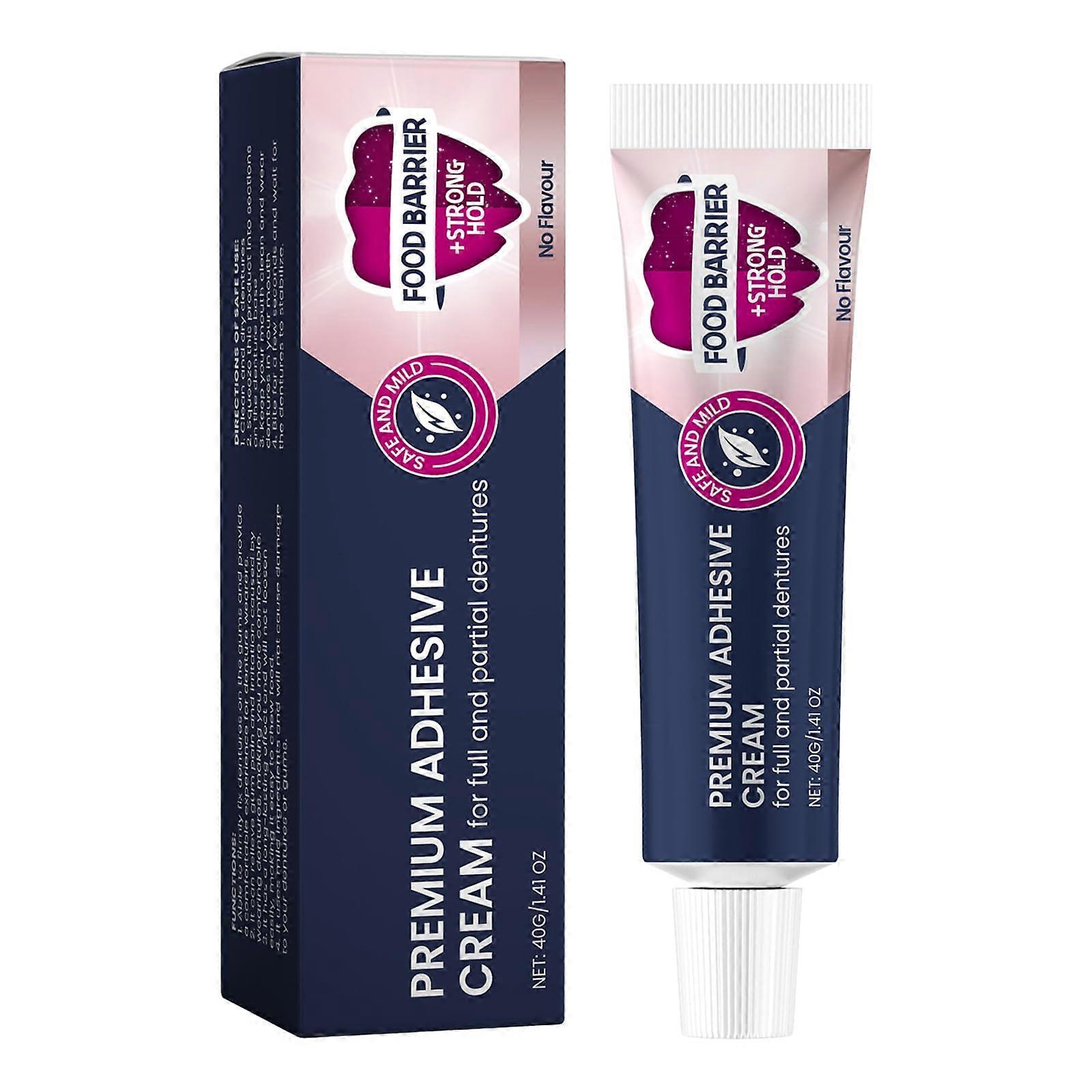 Thermoplastic Denture Adhesive Ultra Max Hold LongLasting Bond NonOozing Formula 1PC