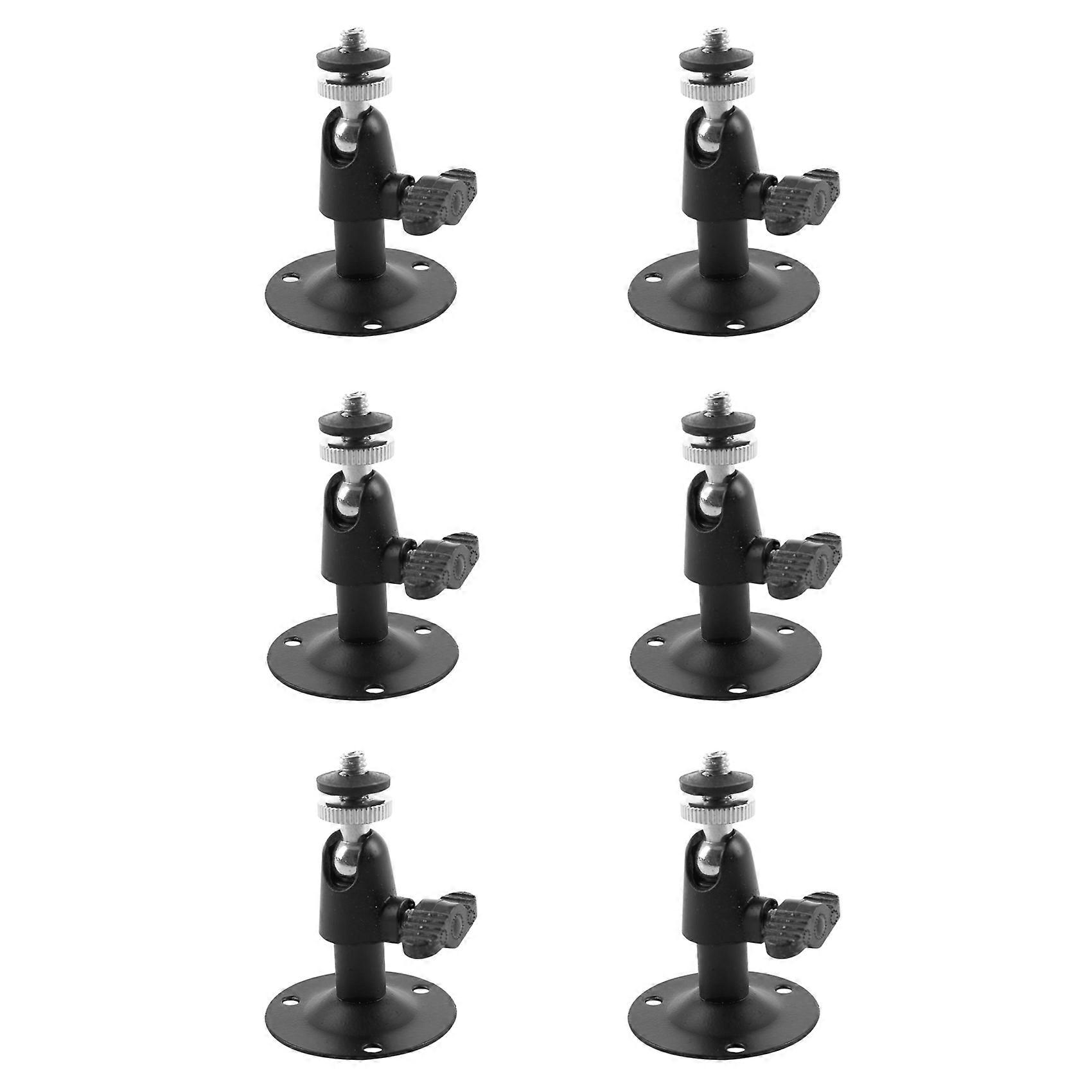 6pcs 2.6 Inch High Wall Ceiling Mount Stand Bracket for Security CCTV Camera