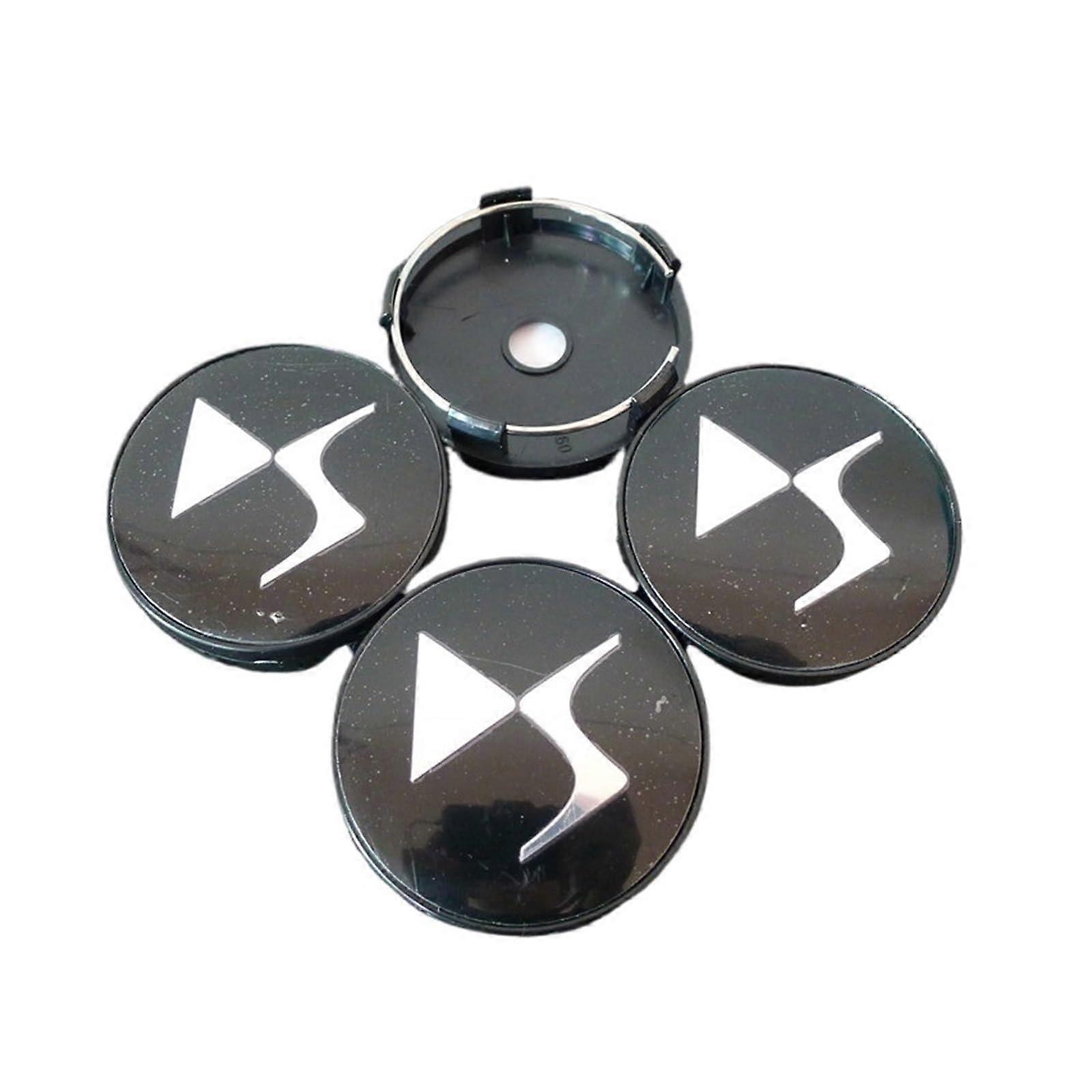 4PCS 60mm Wheel Centre Caps Waterproof RustResistant for DS3 DS5 DS6 Alloy Hub Replacement