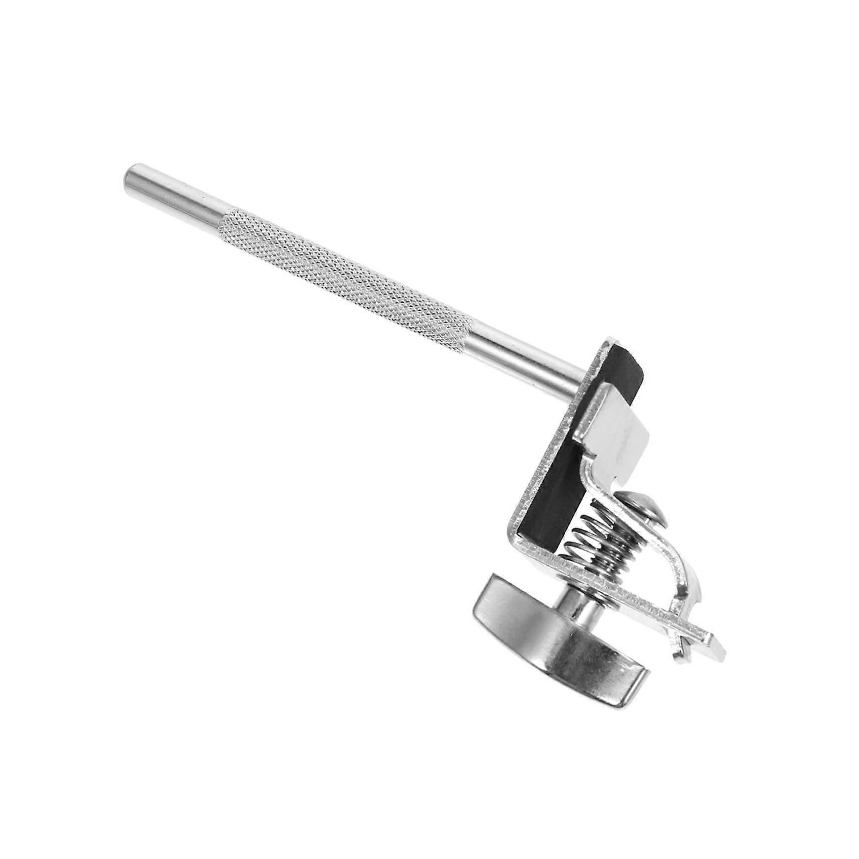 Cowbell Holder Drum Clamp with Secure Mount, Adjustable Positioning for Jazz Drum Kits