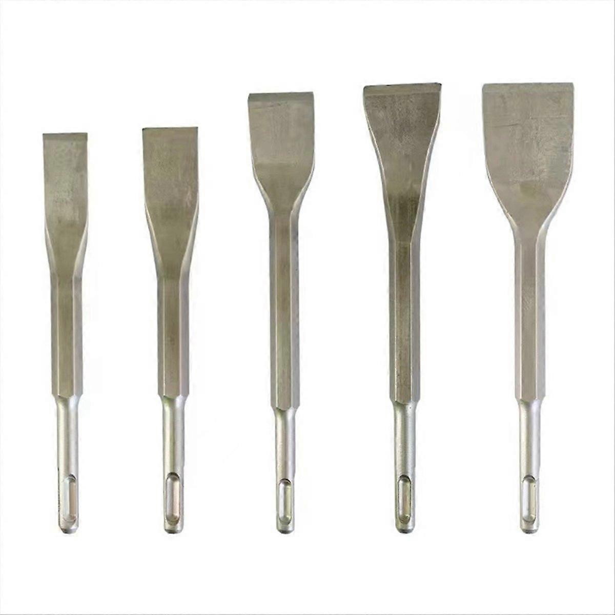 5PCS Hammer Pick Scraping Chisel Set Round Handle