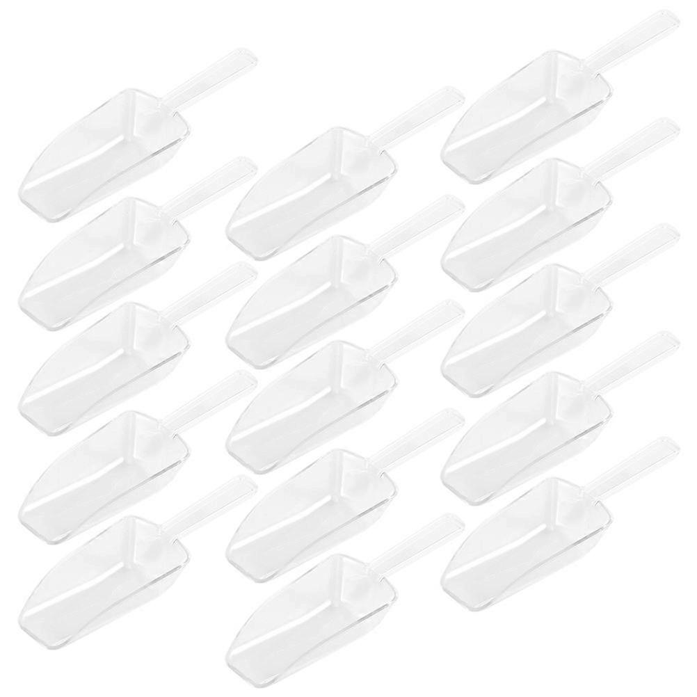 Plastic Measuring Cup for Multi-Purpose Use 15Pcs White Plastic Scoops Set