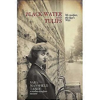 Svart vann og tulipaner