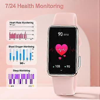 Smartwatch Bluetooth com monitor de frequência cardíaca e sono, controle de chamadas e rastreador de atividades físicas - CHW
