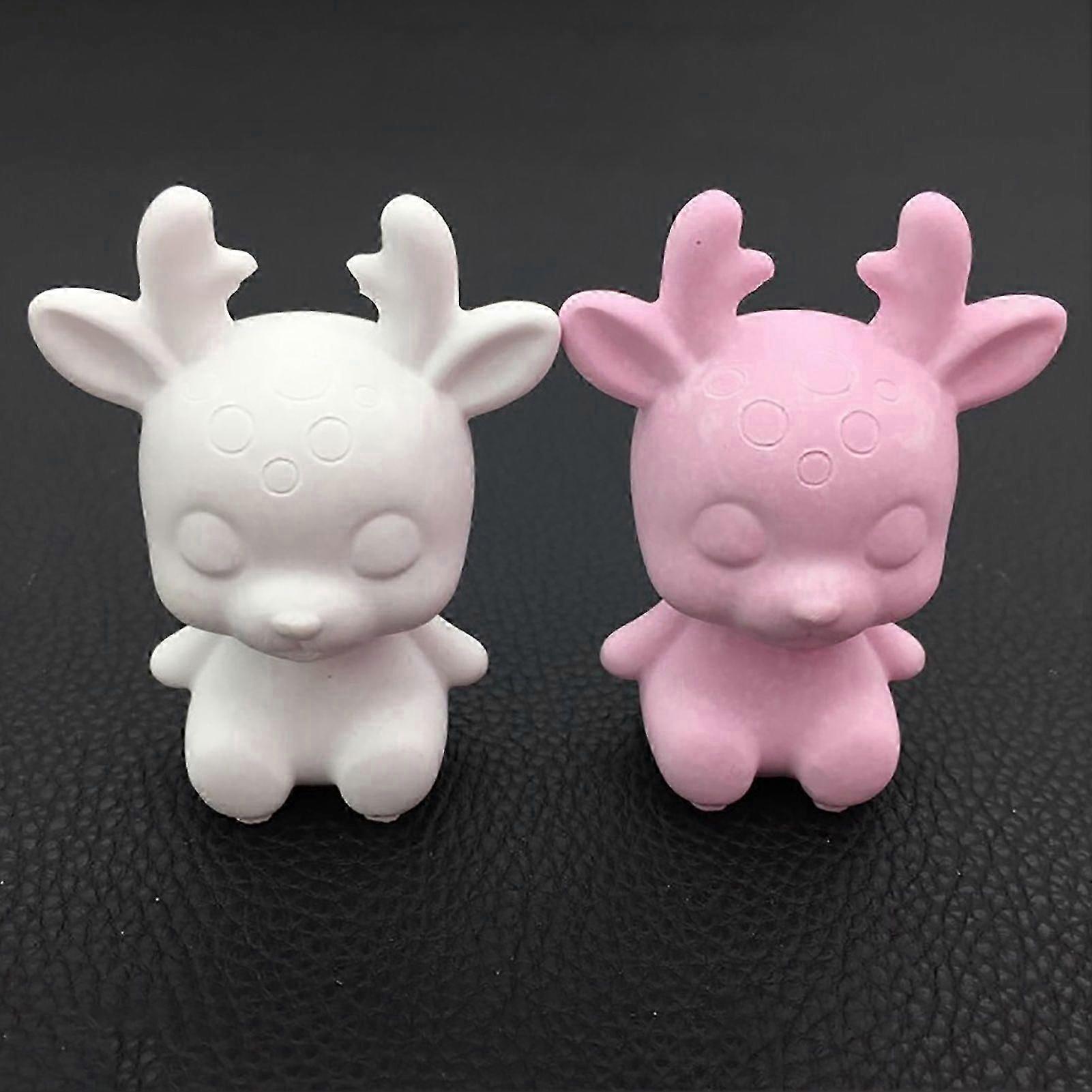 Deer Mold 3D Handmaking Tool  Durable Silicone Mould Kitchen Supplie