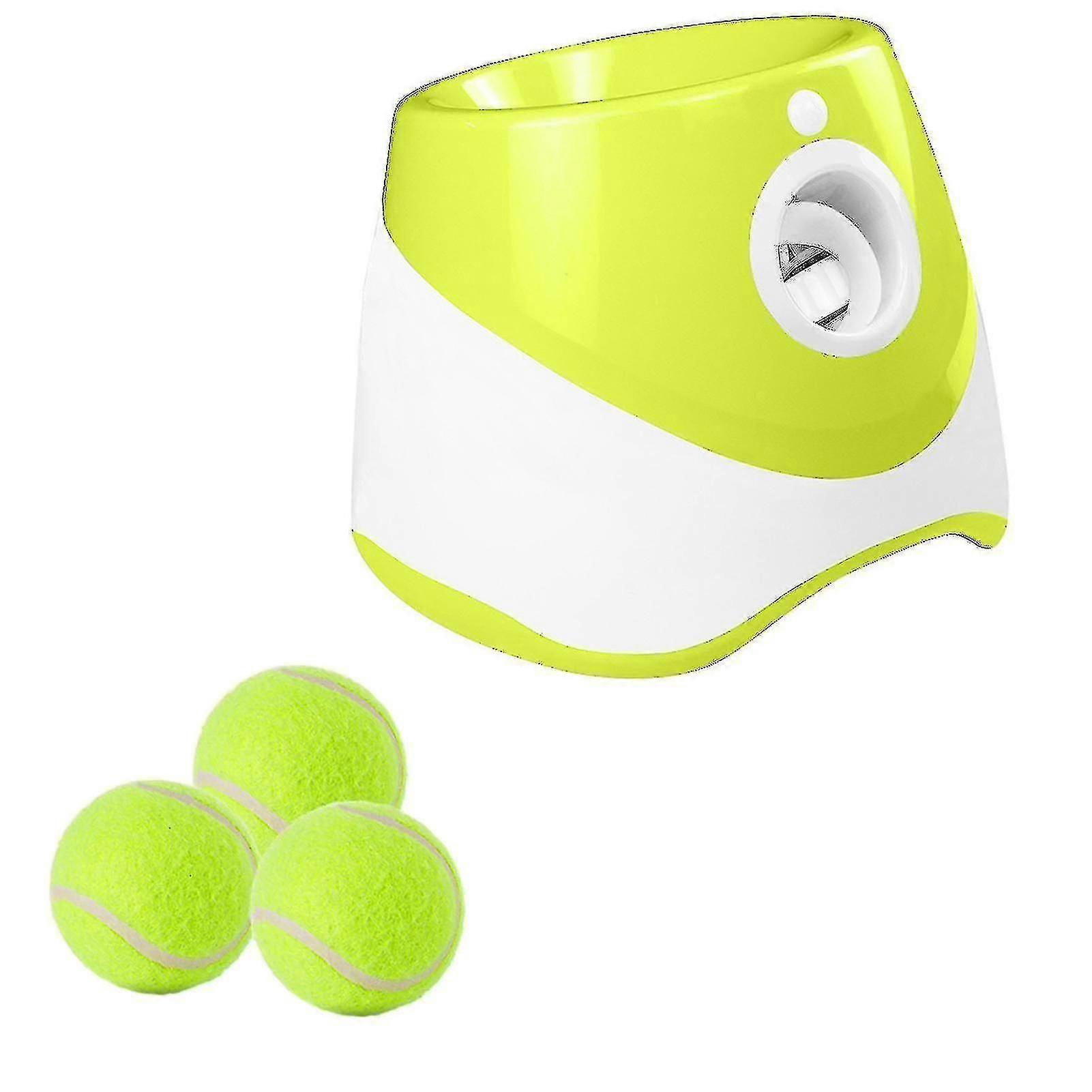 Automatic Dog Ball Launcher with Multiple Ball Sizes, Durable Throwing Machine