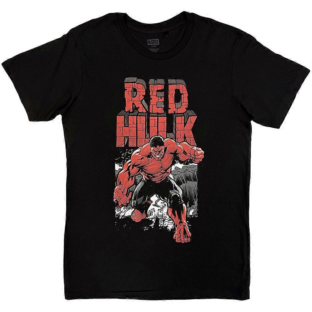 Red Hulk Comic Marvel T Shirt