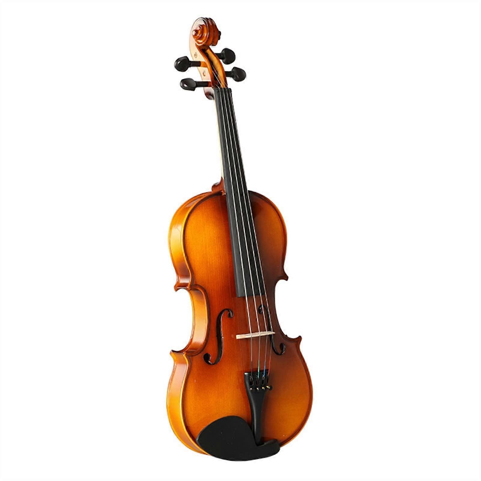 3/4 Solid Wood Violin for Beginners and Students with Case and Bow, Performance Quality