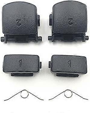 Replacement Buttons Set L1 L2 R1 R2 with Springs for Quick  and Precise Trigger Response for PS3 Controller