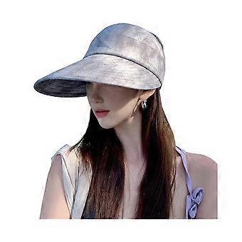 Cappello da spiaggia a tesa larga con parte interna semi-cava – protegge il viso ed è comodo – ideale per pelli sensibili