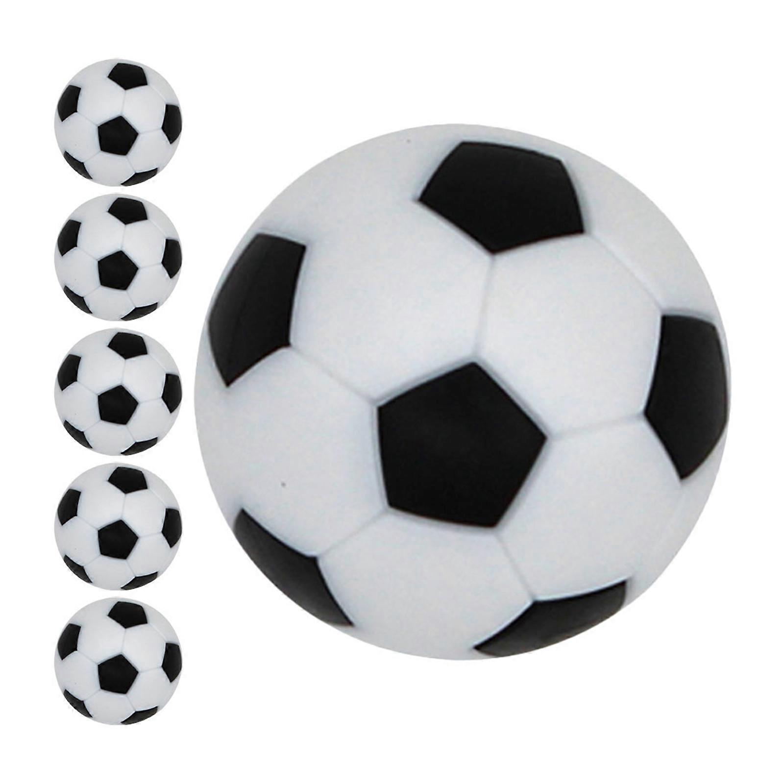 Foosball Ball Set for Table Soccer Replacement 6Pcs Hips Material