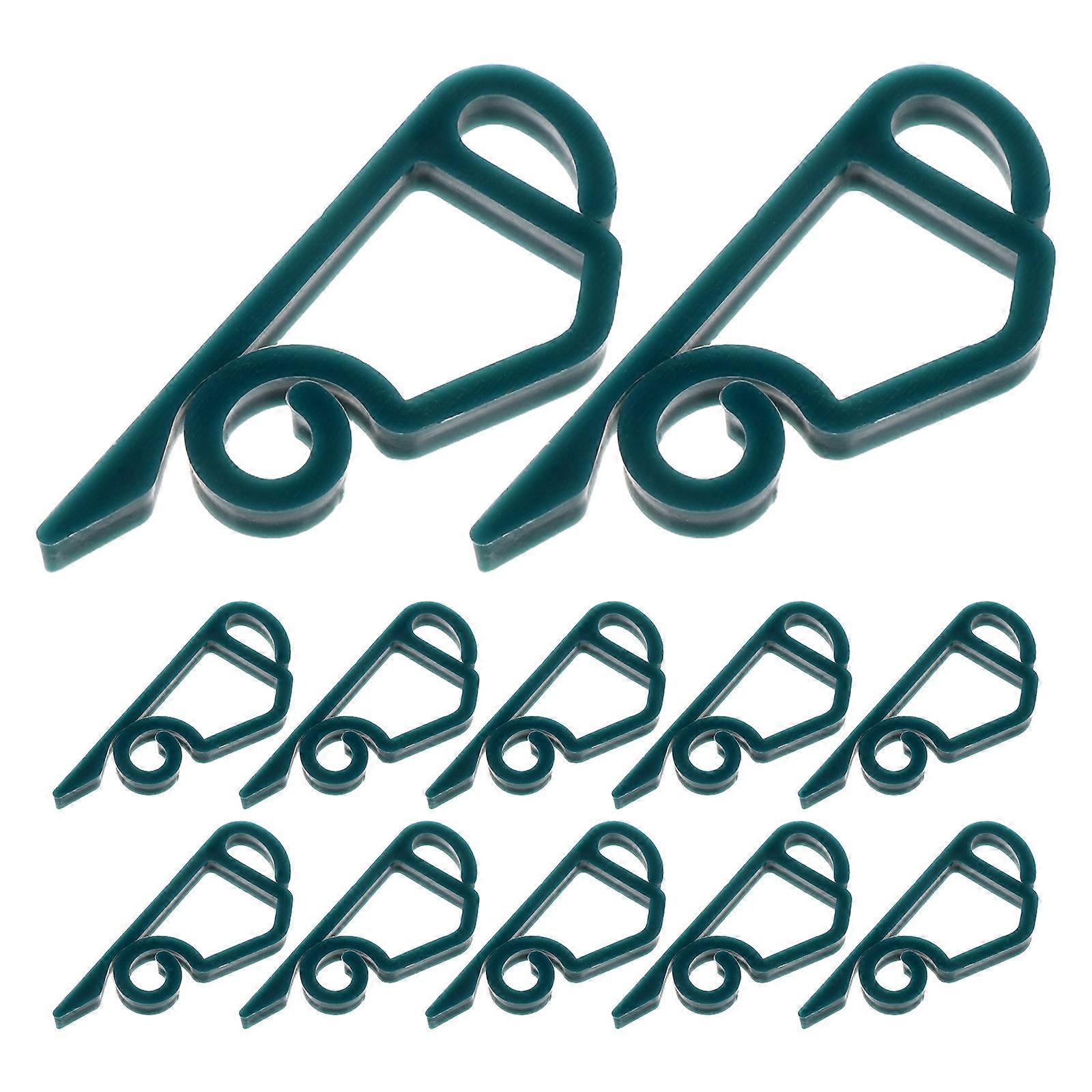 Christmas Gutter Hooks Outdoor Light Clips for String Light Hanging 100Pcs