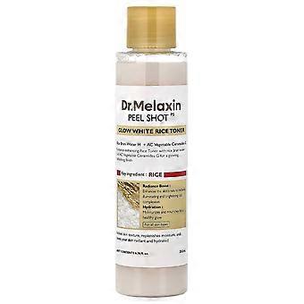 Dr.Melaxin Peel Shot Glow White Rice Toner, für alle Hauttypen, 200 ml (6,76 fl oz)