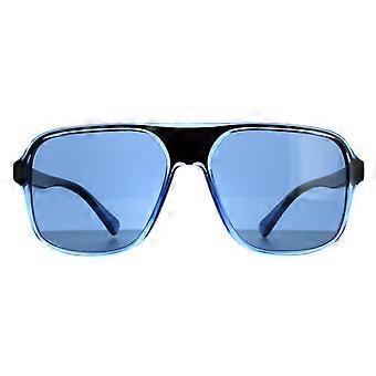 Óculos de Sol Dolce & Gabbana DG6134 325880 Azul Transparente e Preto Azul Escuro