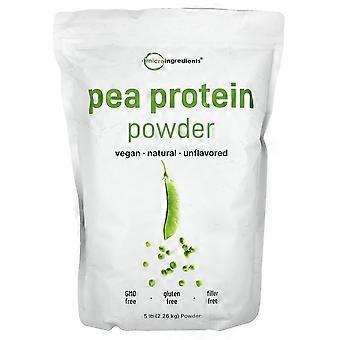 Micro-ingrediënten, erwtenproteïnepoeder, ongeparfumeerd, 5 lb (2,26 kg)