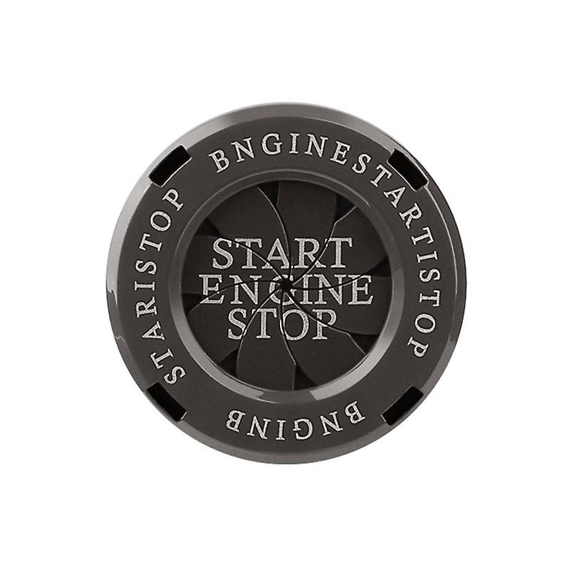 Portable Engine Ignition Protector Start Stop Button Rotatable Protective Cover Decoration Accesories Ornament Car Stuff