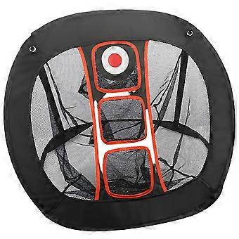 Convenient Golf Hitting Net Showing 3 Zone Design To Improve Short Game Accuracy Anywhere Multicolor