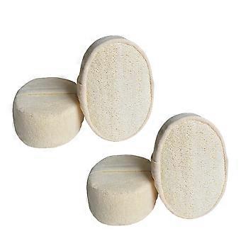 Beige Loofah Sponge Bath Ball for Shower Use 12Pcs Body Scrubber Brush