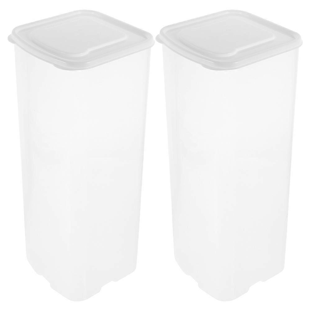 2Pcs Bread Storage Container Sandwich Bread Dispenser Reusable Bread Holder Bin