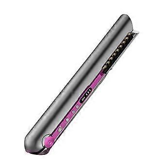 Professionelles Haarglätter Keramik Glätteisen 2 In 1 Akku-Haarglätter und Lockenwickler Wiederaufladbares drahtloses Straightener_Special Geschenk