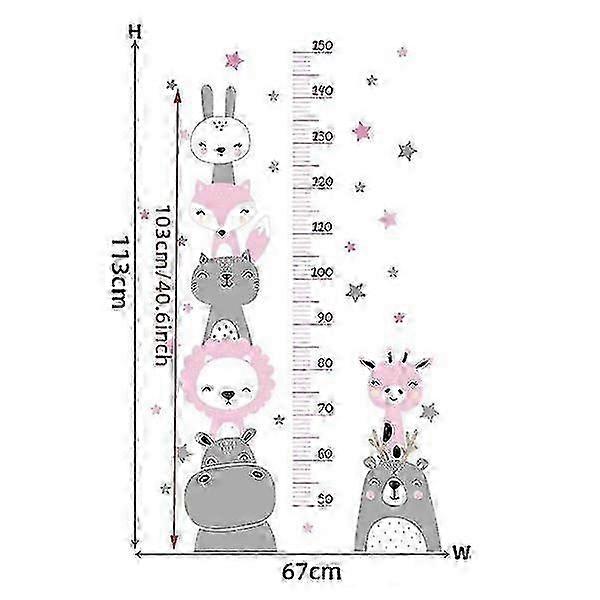 Children's wall stickers, 113*67cm vinyl material, customizable patterns